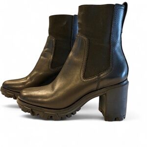 Rag & Bone Black Leather Ankle Boots
